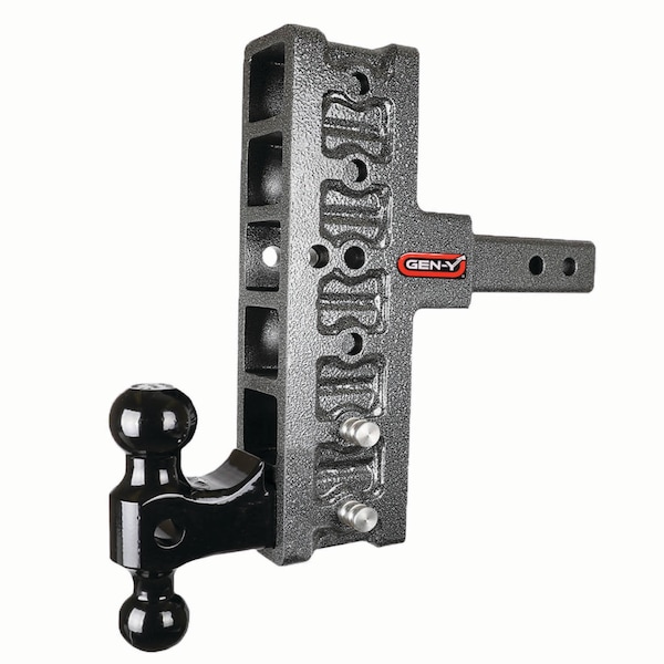 MEGA-DUTY 2 Shank 7.5 Offset Drop 2K TW 16K Hitch & GH-051 Dual-Ball